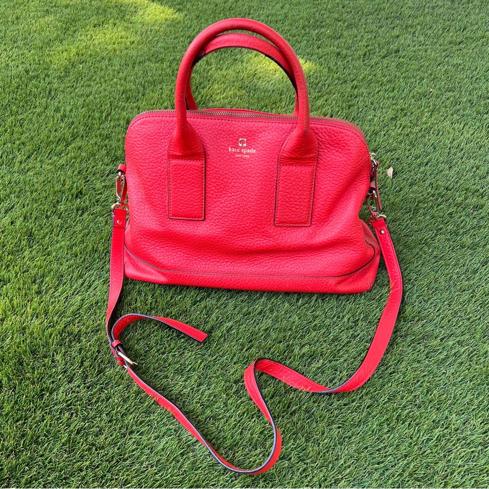 Kate Spade red bag